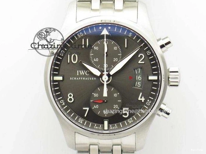 MIROTIME 0313 Big Pilot Real PR 48mm IW501902 Real Ceramic ZF 1:1 Best Edition On Green Nylon Strap A51111 V Durable 7249